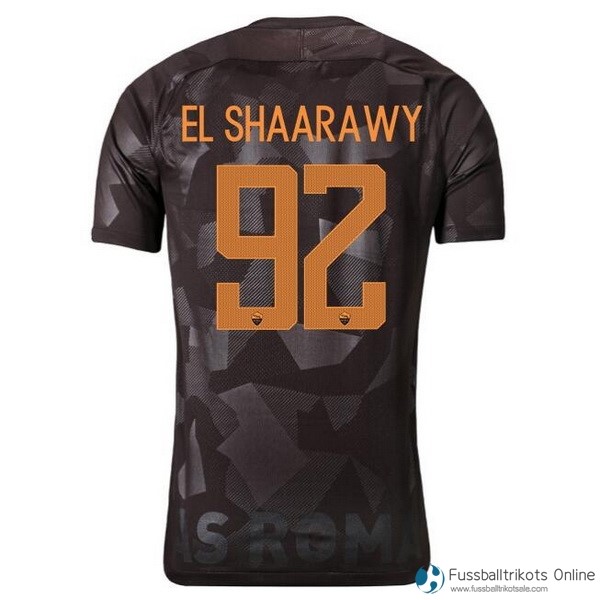 AS Roma Trikot Ausweich EL Shaarawy 2017-18 Fussballtrikots Günstig